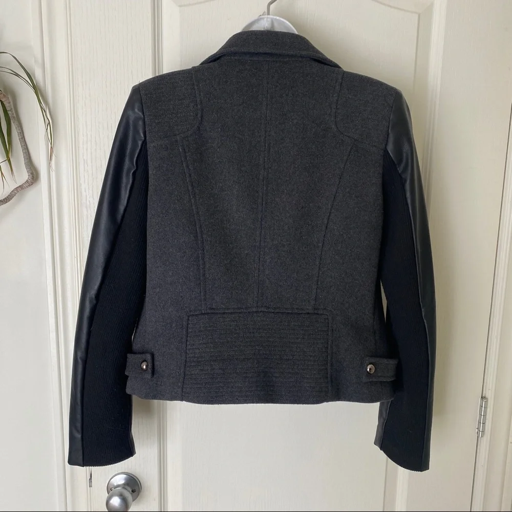 Lady Dutch high society biker style jacket faux leather - Picture 8 of 12